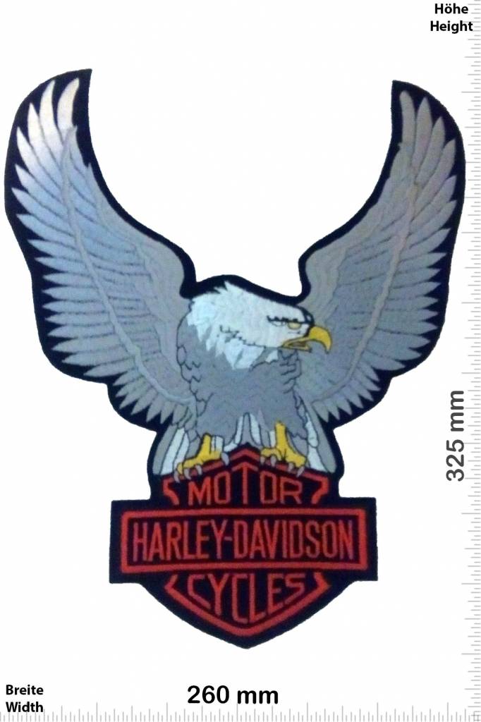 Harley Davidson - Patch - Back Patches - Patch Keychains Stickers -   - Biggest Patch Shop worldwide