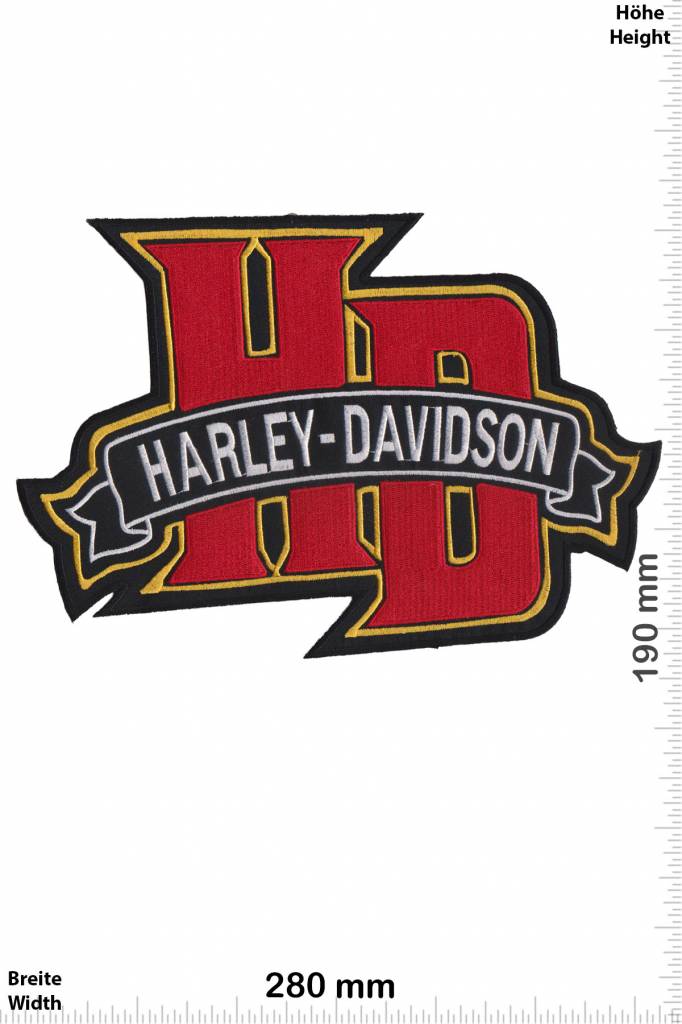 Harley Davidson - Patch - patch posteriore