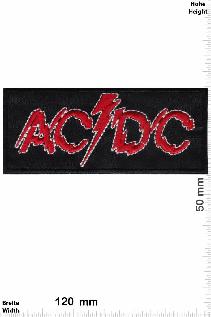 AC DC ACDC  - red Power - AC DC