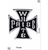 Biker White Pride - Kreuz