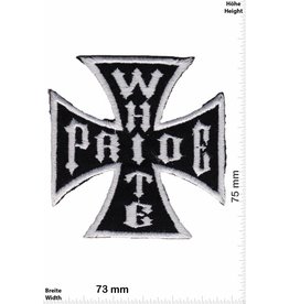 Biker White Pride - Cross