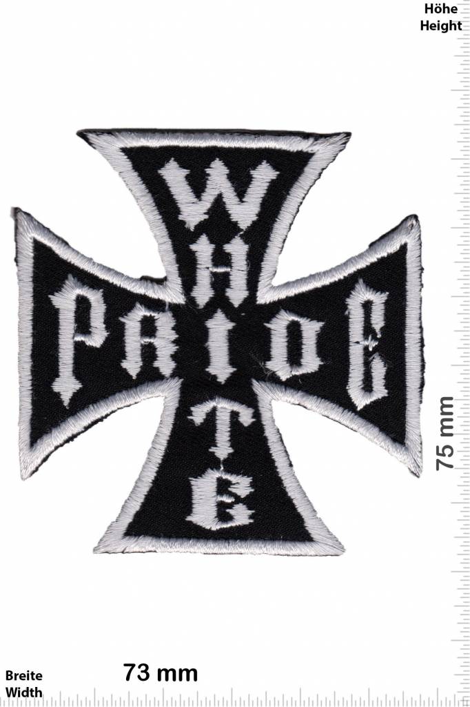 white pride iron cross
