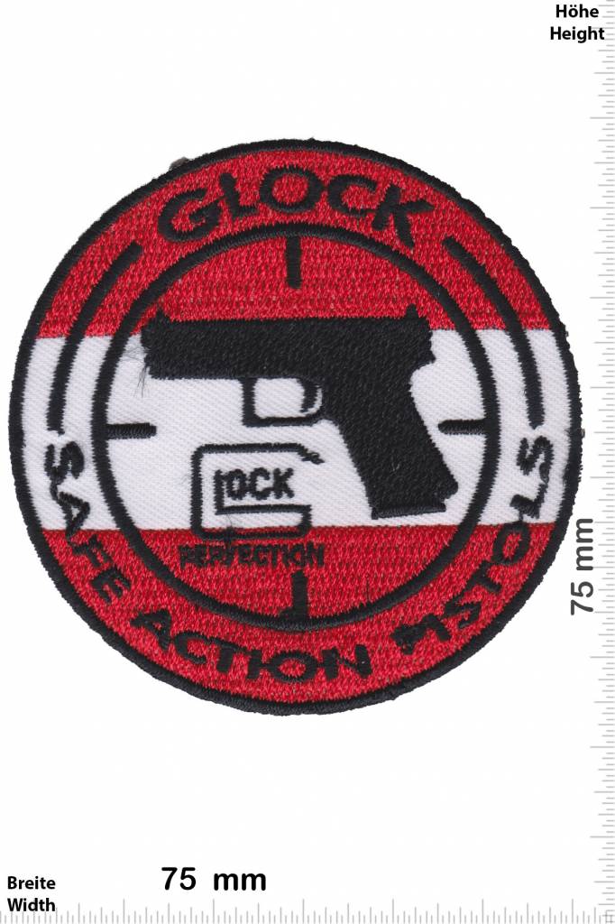 Glock GLOCK - Safe Action Pistols - red white