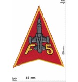 F 5 F-5 - rot  - US Airforce