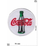 Coca Cola Coca Cola - white green - round