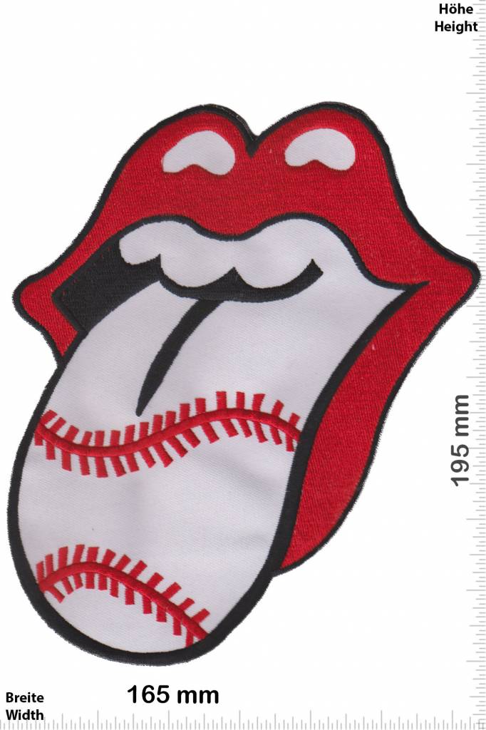 Rolling Stones Rolling Stones - Zunge - Baseball-  19 cm