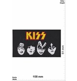 Kiss Kiss - Heads - silver gold