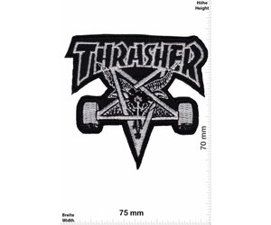 Thrasher - Patch - Back Patches - Patch Keychains Stickers - giga-patch.com  - Biggest Patch Shop worldwide