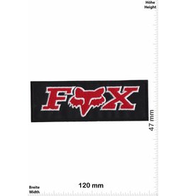 Fox FOX - red black - long