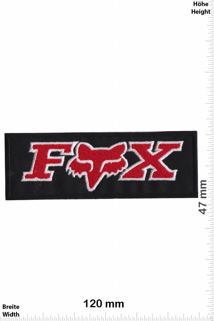 Fox FOX - rot schwarz - long