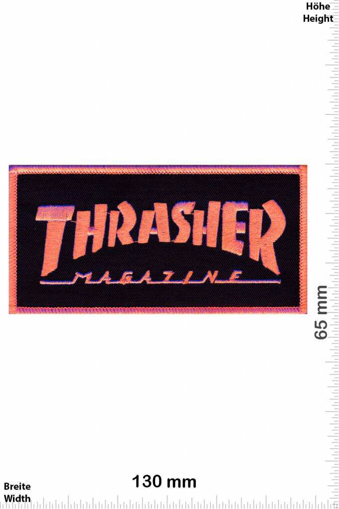 Thrasher Patch Back Patches Patch Keychains Stickers Giga Patch Com Biggest Patch Shop Worldwide