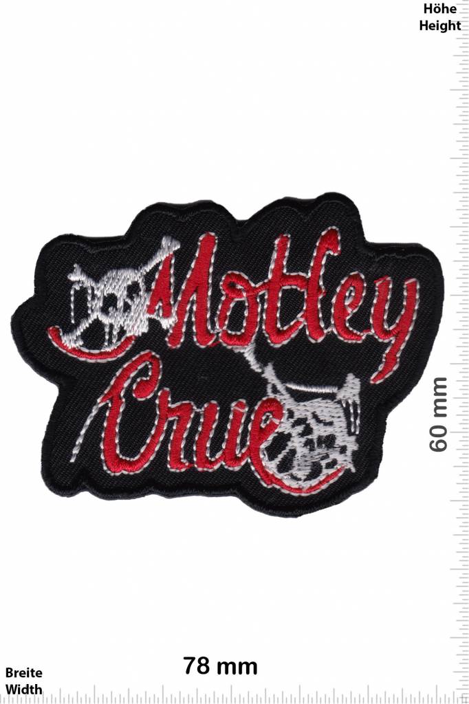 Motley Crue Motley Crue - rot silber