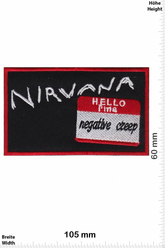 Nirvana Nirvana - Hello  i'm a negative creep