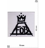 Fall Out Boy Fall Out Boy - Logo white- Alternative-Rockband