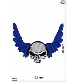 Totenkopf Skull - Fly blue