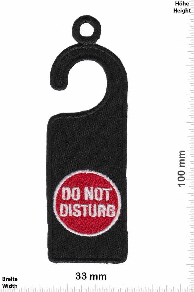 Fun Do not Disturb - black