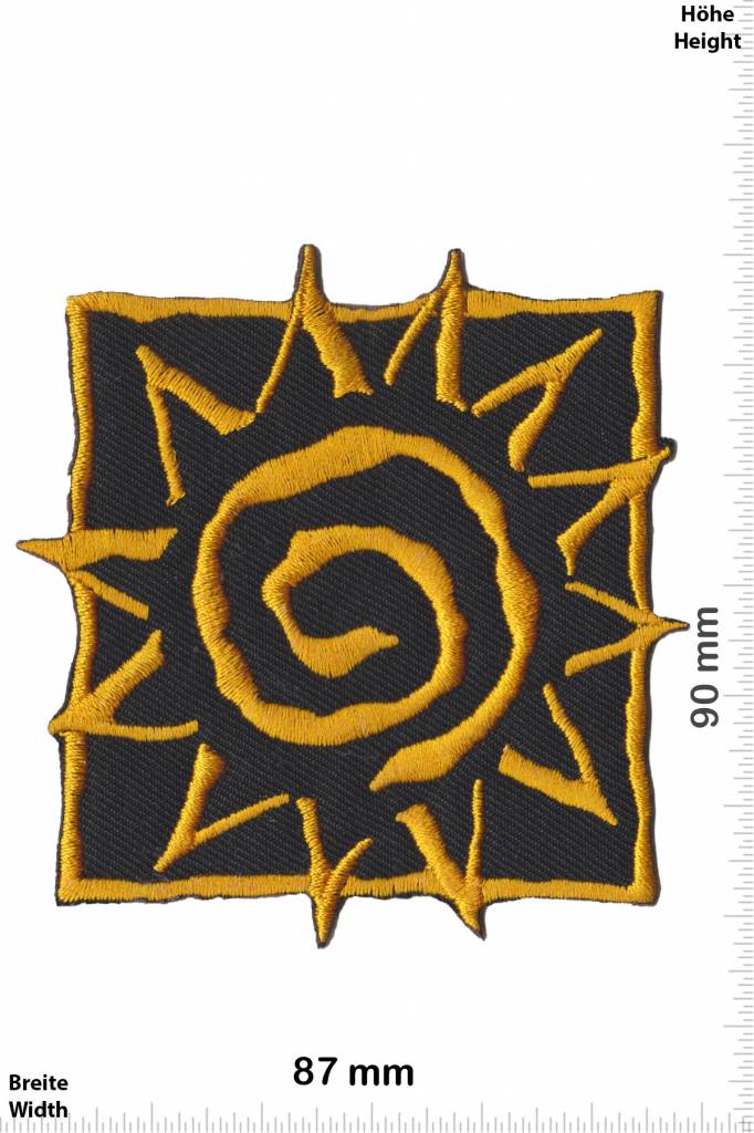 Sun Sonne - Sun - gold