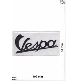 Vespa Vespa - schwarz weiss - Roller