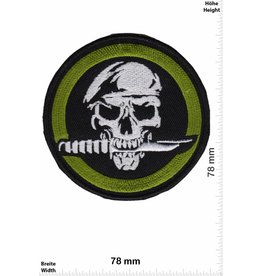 Army Totenkopf - rund