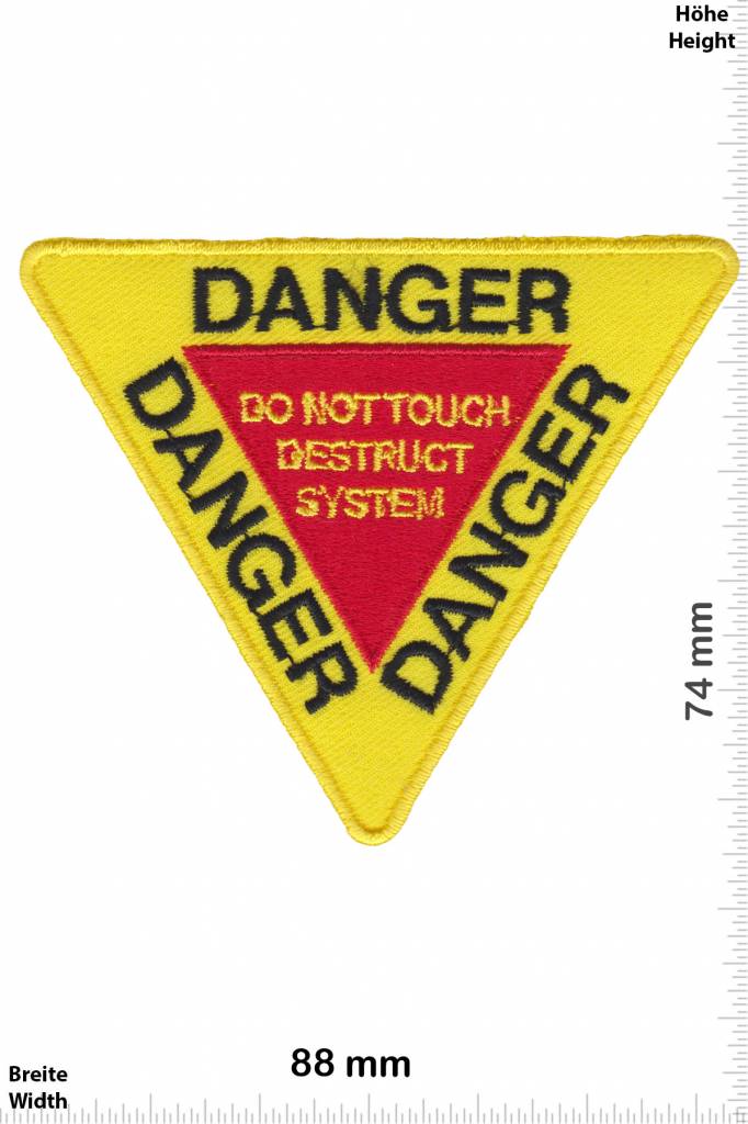 Danger Danger - Do not Touch Destruct System