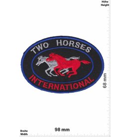 Two Horses Two Horses International - red black