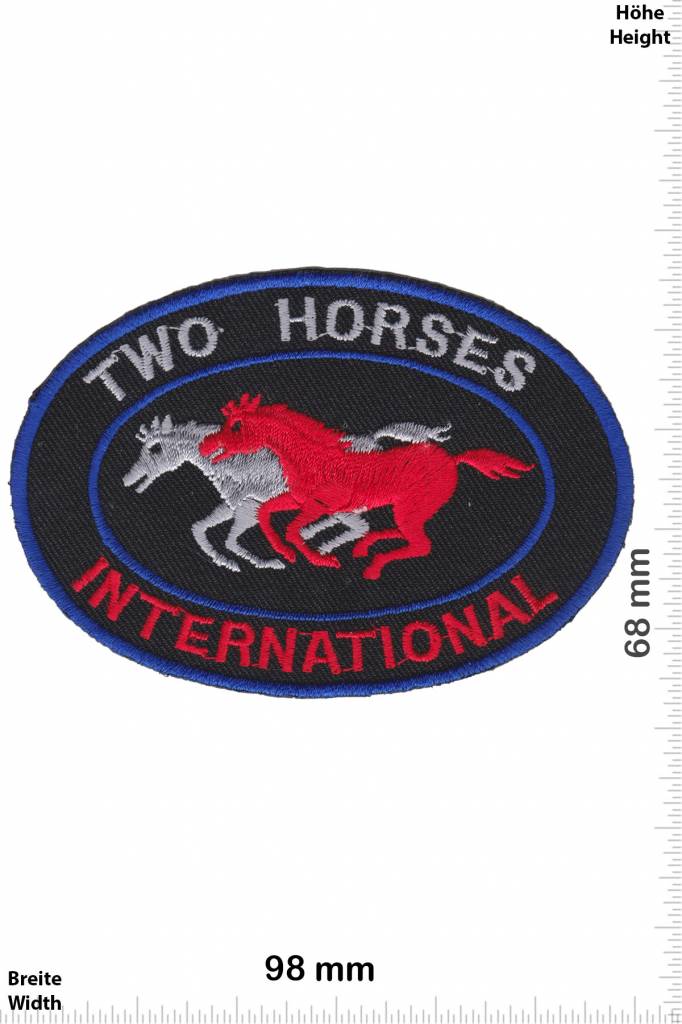 Two Horses Two Horses International - red black