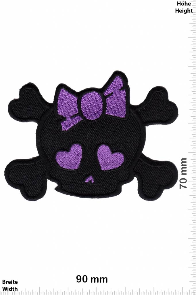 Skull Totenkopf - Lady - purple