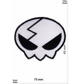 Alien weiss  Alien - Head - Kopf - white