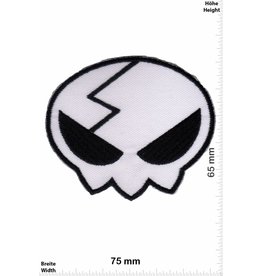 Alien weiss  Alien - Head - Kopf - white