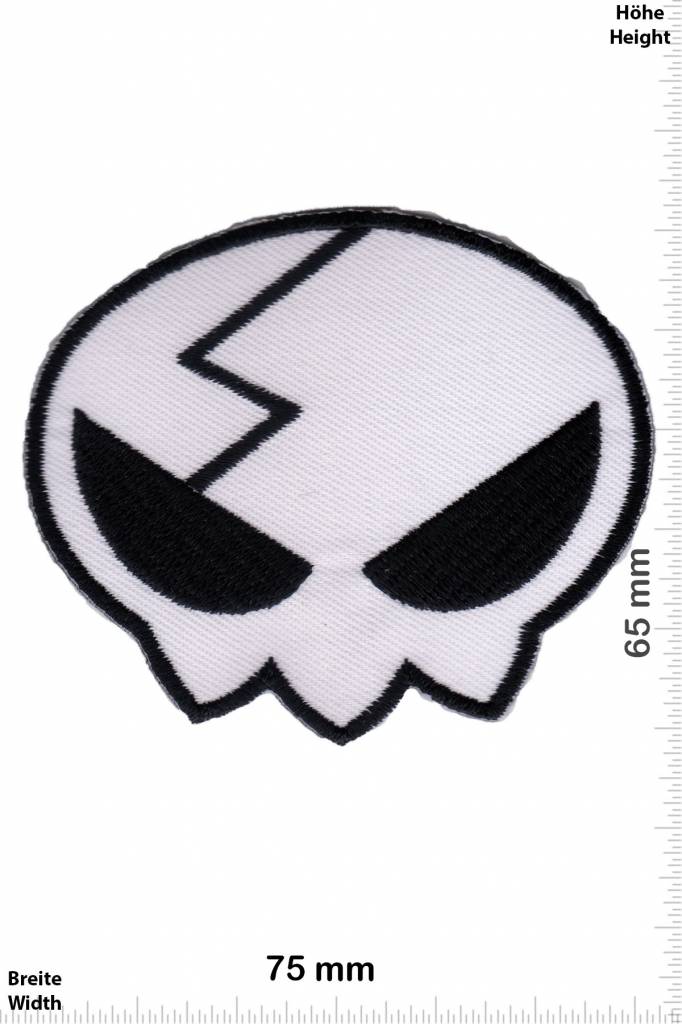 Alien weiss  Alien - Head - Kopf - white