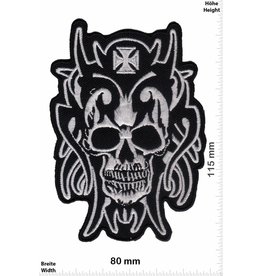 Totenkopf Skull - silver