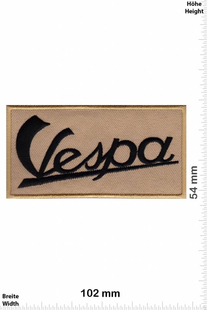 Vespa Vespa - braun schwarz