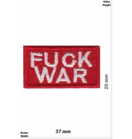 Frieden Fuck War - small - 2 Stück