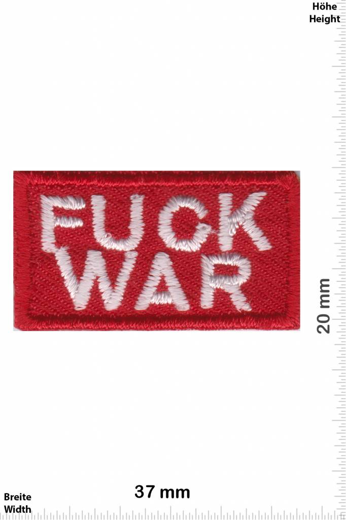 Frieden Fuck War - small - 2 piece