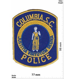 Police Columbia.S.C. Police - Justitia Virtutum Regina