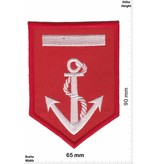 U.S. Navy Navy - rot silber - Anker