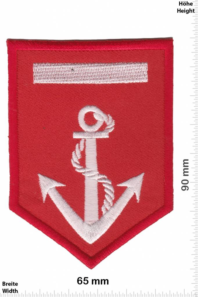 U.S. Navy Navy - red sillver - Anchor