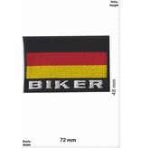Deutschland, Germany Deutschland Biker Flagge - Germany Flag