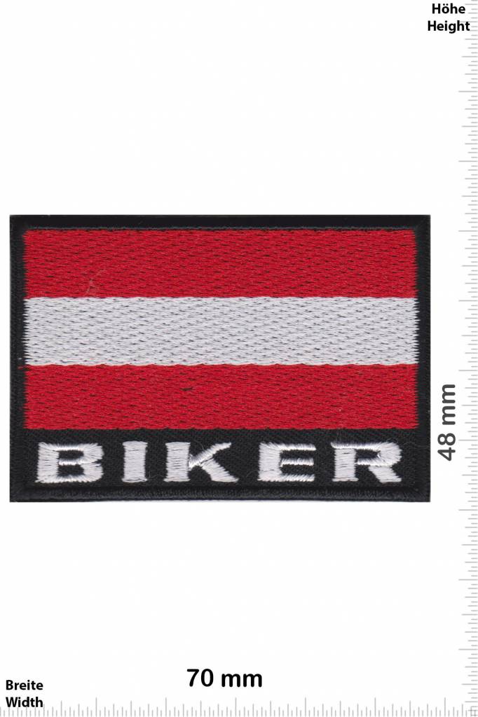 Österreich , Austria Biker Austria - Flag