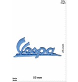 Vespa Vespa - font - small - light blue