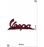 Vespa Vespa - font - small - burgundy