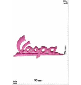 Vespa Vespa - font - small - pink