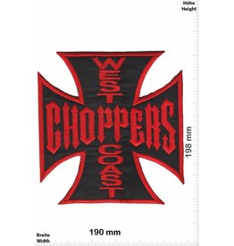 West Coast West Coast Choppers - rot  -  19 cm