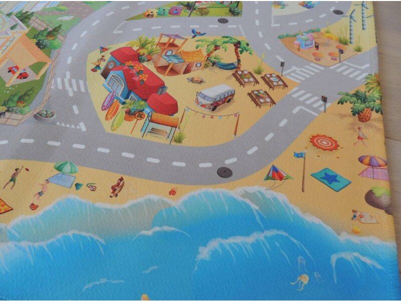 Speelmat op vakantie