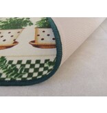 Mooie loper voor de keuken met dessin