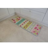 Kleurrijke tapijtloper voor de keuken