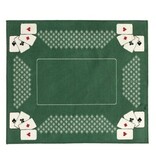 Groen kaarttapijt
