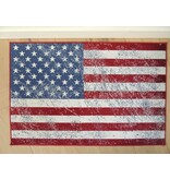 Mooi en voordelig tapijt met vintage Amerikaanse vlag of USA