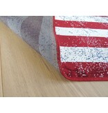 Mooi en voordelig tapijt met vintage Amerikaanse vlag of USA