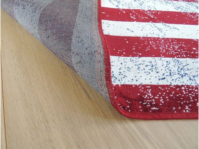 Mooi en voordelig tapijt met vintage Amerikaanse vlag of USA